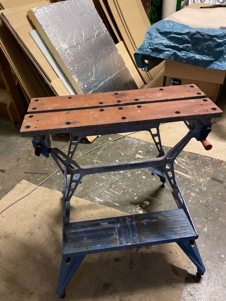 Black and Decker vintage large Workmate.      