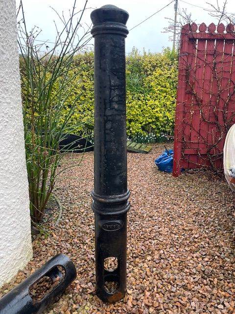 Bollards - steel x 2