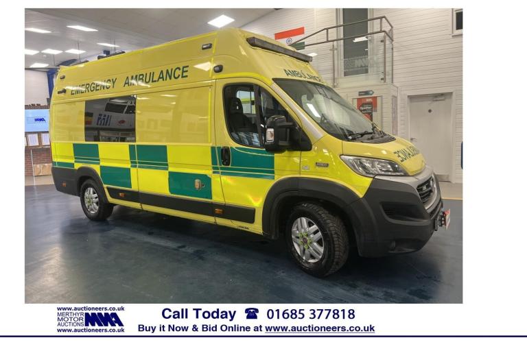 2017 Fiat Ducato 3.0 MULTIJET POWER 180PS AMBULANCE / CAMPER. ------------------------------ NA D...