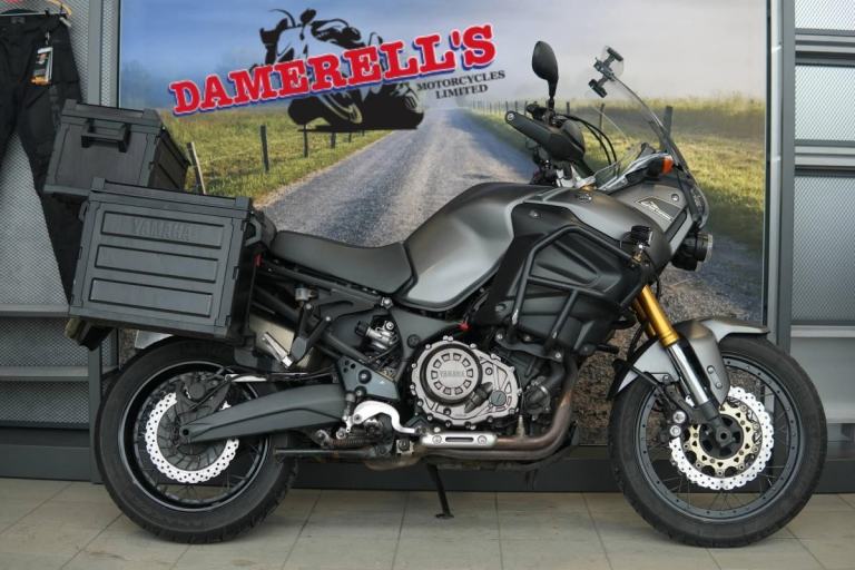 2013 YAMAHA XT 1200 Z SUPER TENERE GREY MOTORCYCLE WITH 