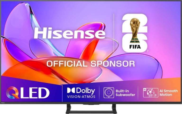 Hisense 55" Smart 4K UHD QLED TV Freely WiFi 