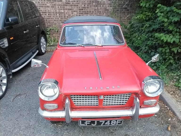 Triumph hearld 13/60 convertible 