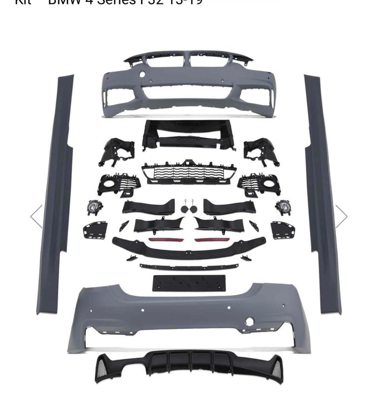 BMW f32 m sport body kit