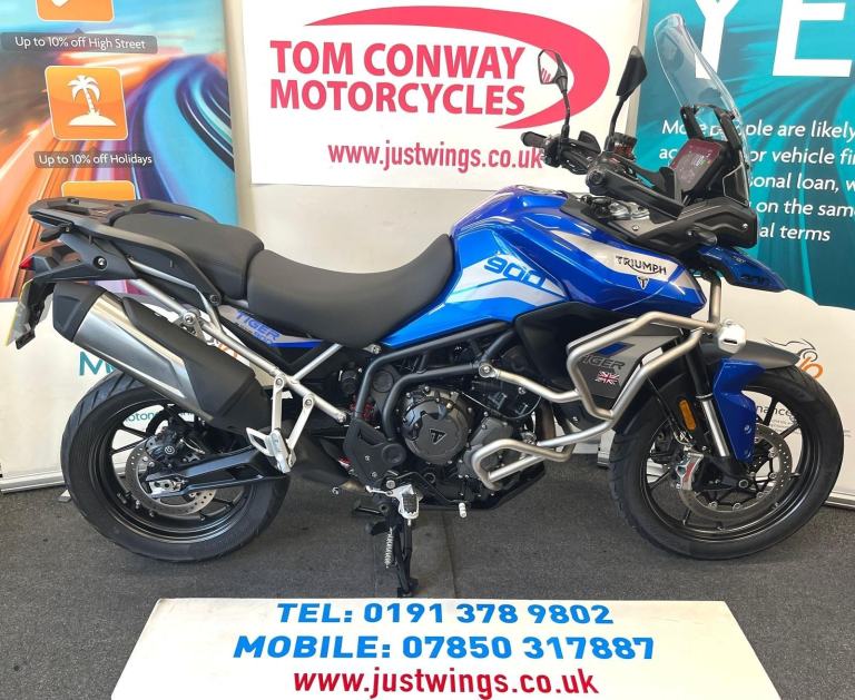 TRIUMPH TIGER 900 GT PRO, 2022(22), 11,268 MILES, FSH, C-BARS, MMACULATE, £7995