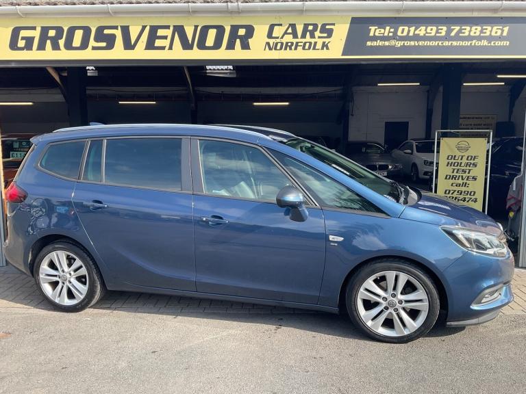 2017 Vauxhall Zafira Tourer 1.4i Turbo SRi Nav MPV 5dr Petrol Manual Euro 6