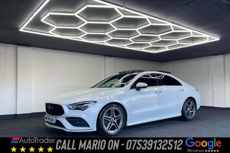 2021 Mercedes-Benz CLA 1.3 CLA180 AMG Line (Premium Plus 2) Coupe 4dr Petrol 7G-DCT Euro 6 (s/s) ...