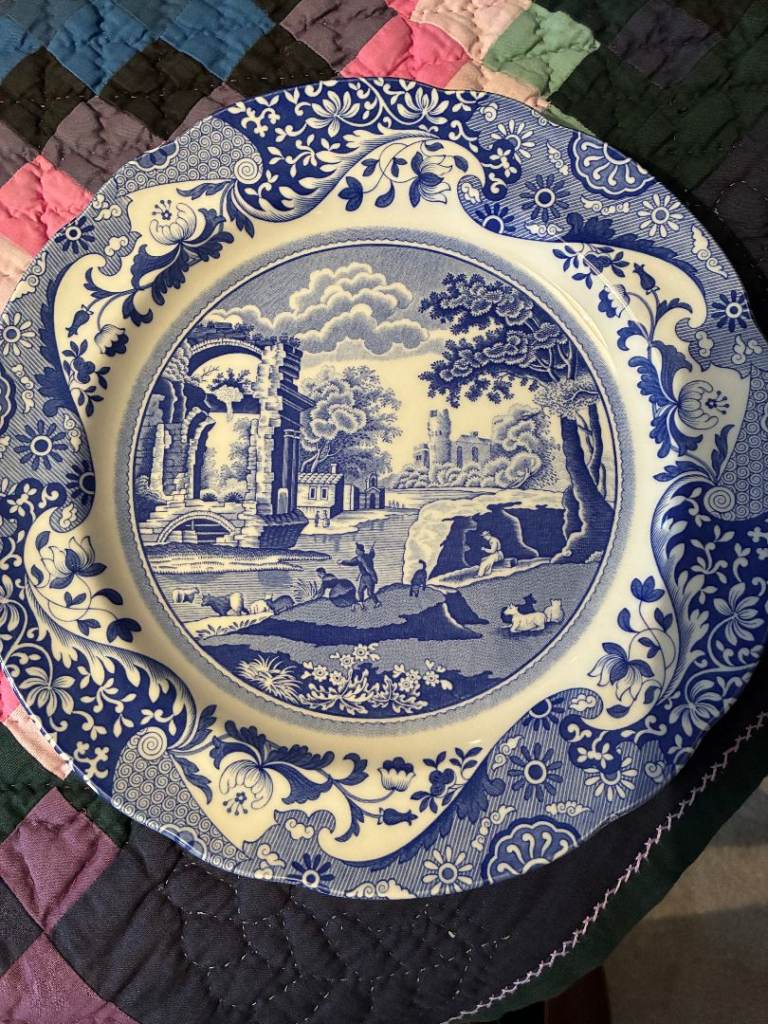 image for Beautiful SPODE BLUE ITALIAN PATTERN dinner ware plus miscellaneous extras