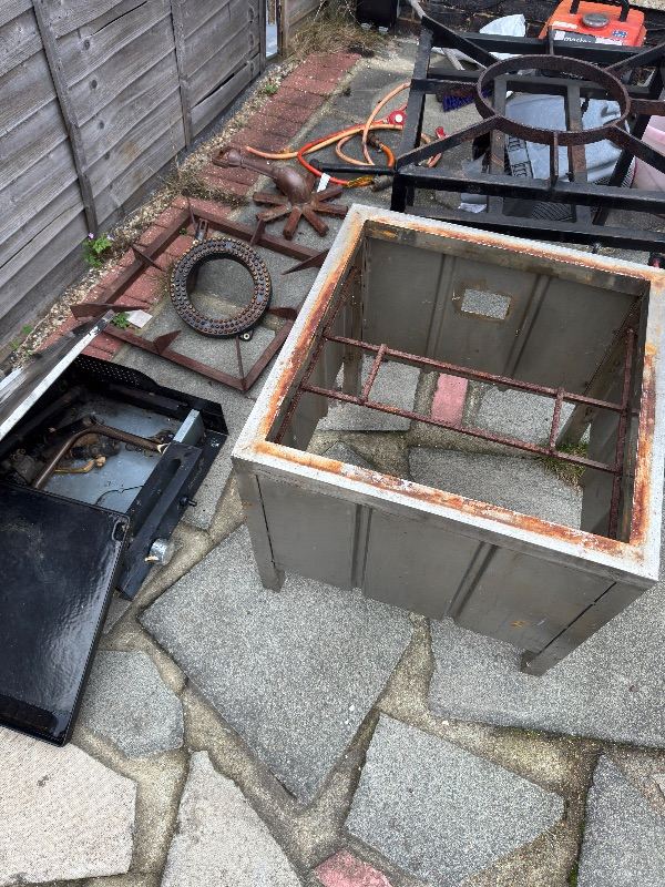 Free gas burner cooker