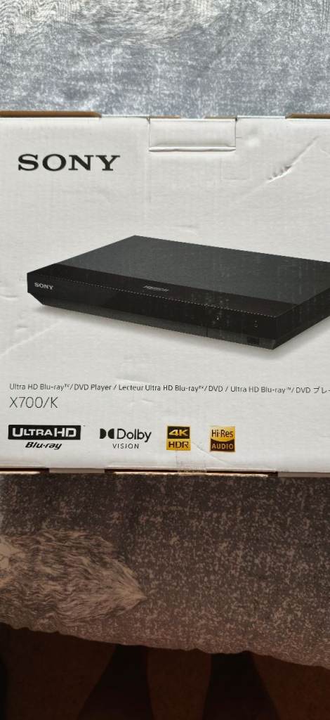 Sony X700/K 4k blu ray player New26 4k films most are New sealed 