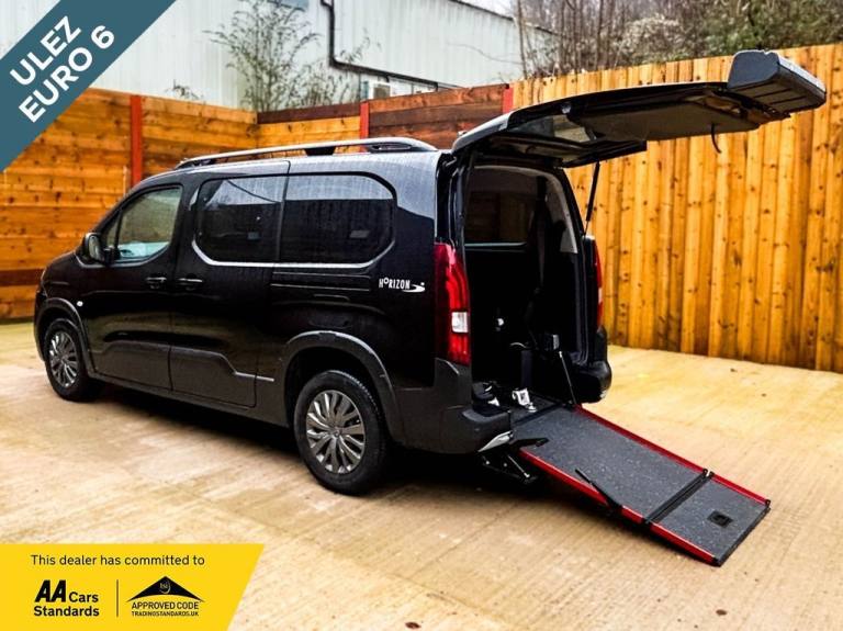 2023 Peugeot Rifter L2 LWB 3 Seat Wheelchair Accessible Disabled Access Vehicle WAV MPV Diesel Ma...