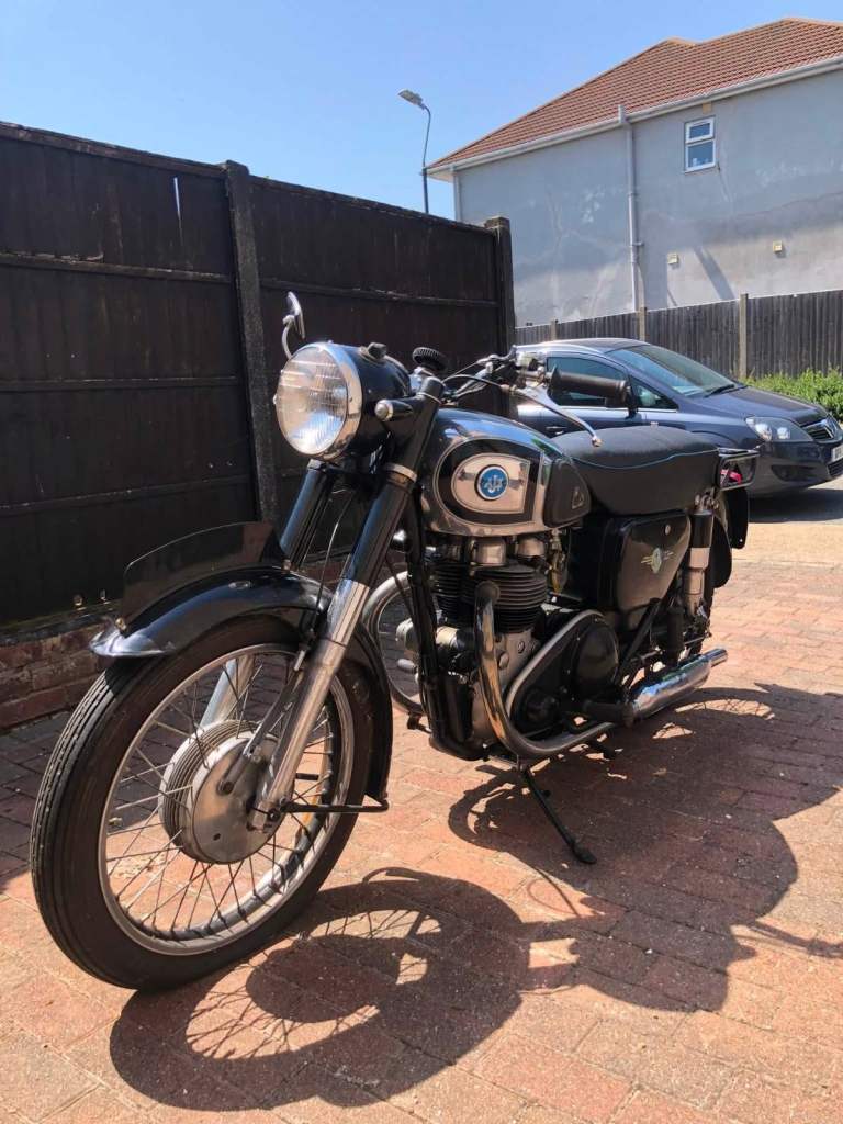 Classic Motorcycle AJS 20