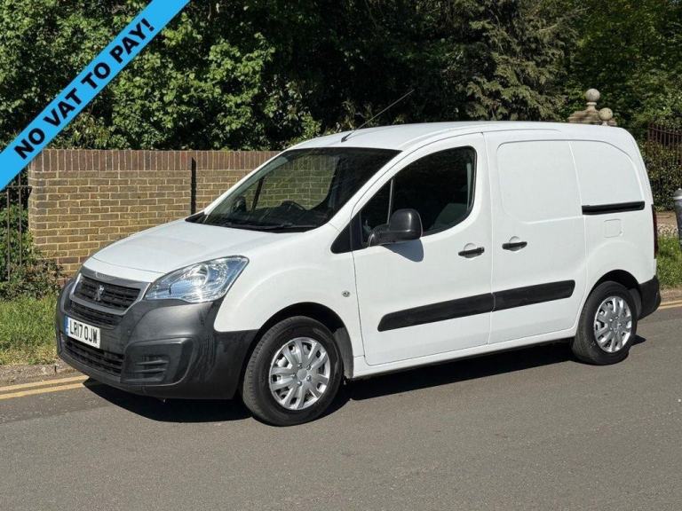 2017 17 PEUGEOT PARTNER 1.6 BLUEHDI 651 SE L1 H1 SWB PANEL VAN (NO VAT) DIESEL