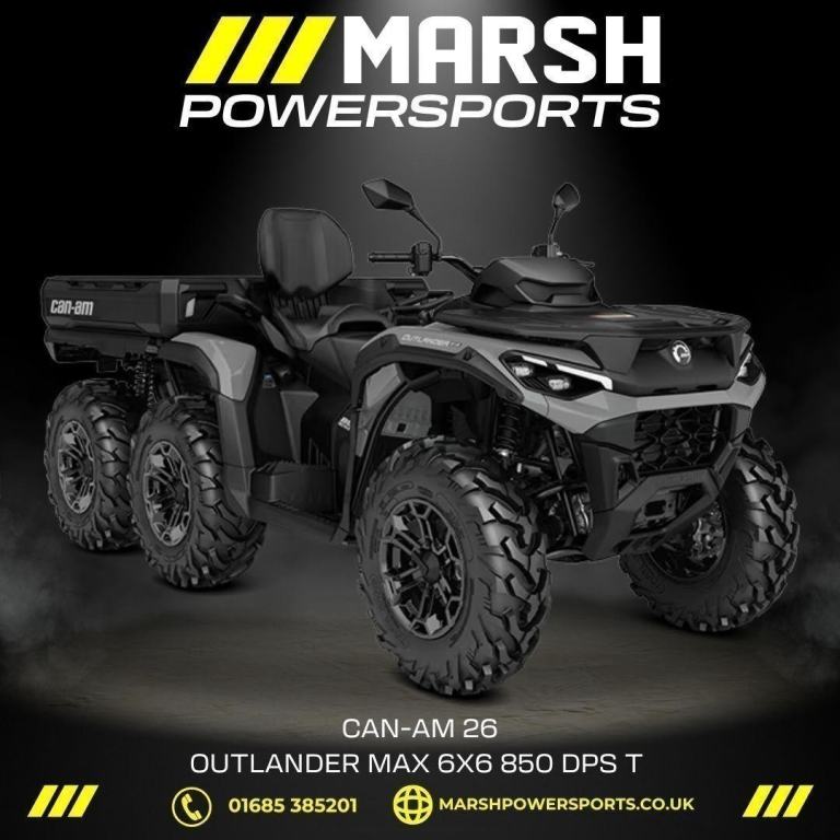 Can-Am Outlander MAX 6x6 850 DPS T 2026 - Can-Am Dealer - Promotions Available