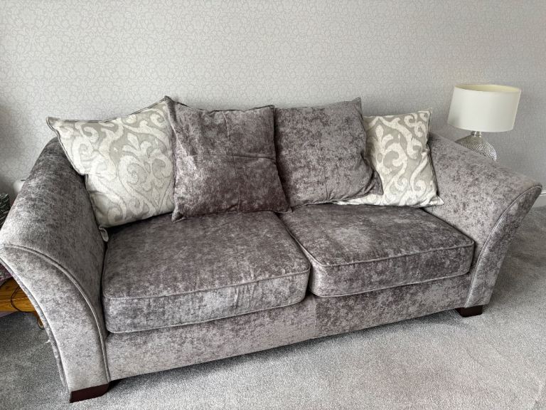 3 seater sofa, 1chair