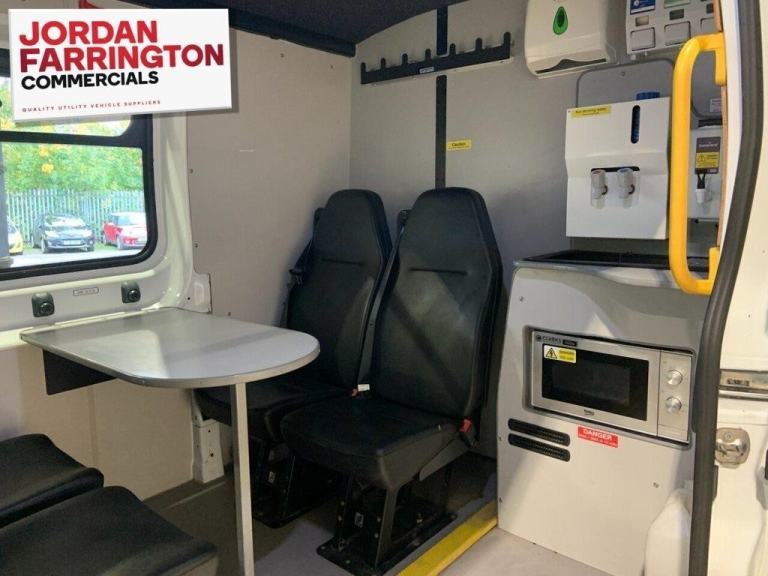 2021 FORD TRANSIT L3H2 350 UTILITY SPEC EURO 6 WELFARE VAN / MESSING WITH TOILET