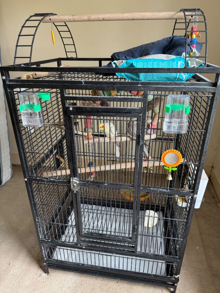 Large bird cage - no birds included 