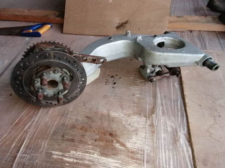 Vfr750 swingarm suzuki conversion rc36 90-93 vfr 750 streetfighter conversion bandit tl1000 gsxr 