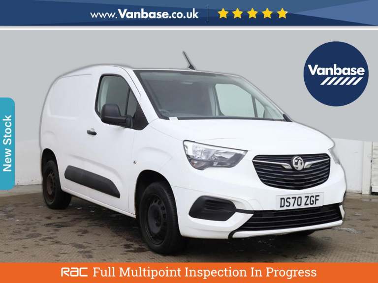 2020 Vauxhall Combo 1.6 Turbo D 2300 Sportive Panel Van 4dr Diesel Manual L1 H1 Euro 6 (s/s) (1 P...