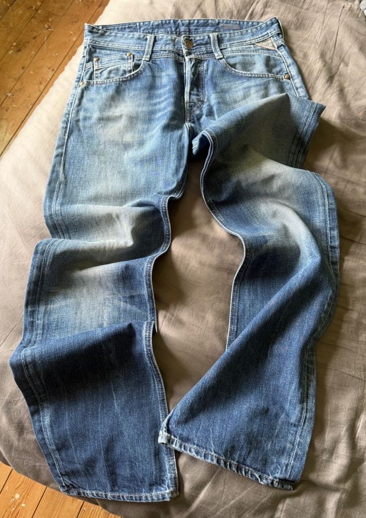 Replay Men's Blue Denim Jeans - W30 L32