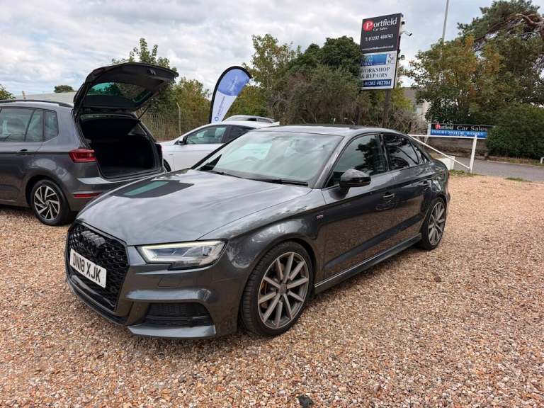 2018 Audi A3 TFSI S LINE BLACK EDITION Saloon Petrol Manual