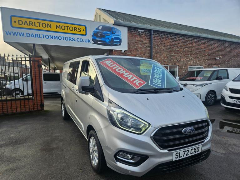 2022 Ford Transit Custom 320 LIMITED DCIV ECOBLUE AUTOMATIC  L2H1 ( 17000 MILES) Panel Van Diesel...