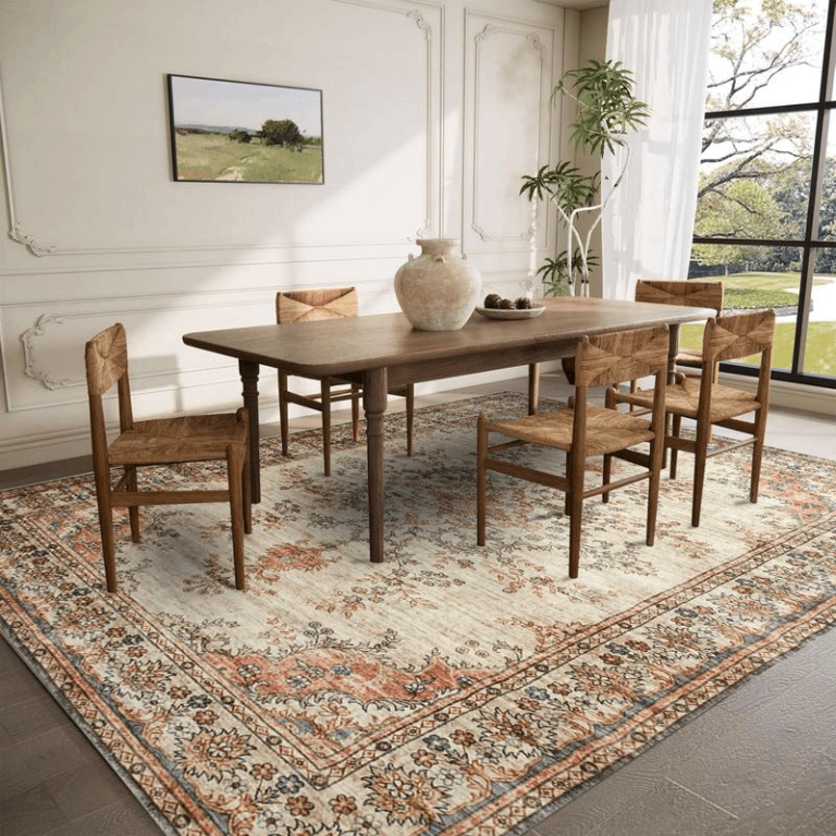 Luxury Cashmere Vintage Persian Rug