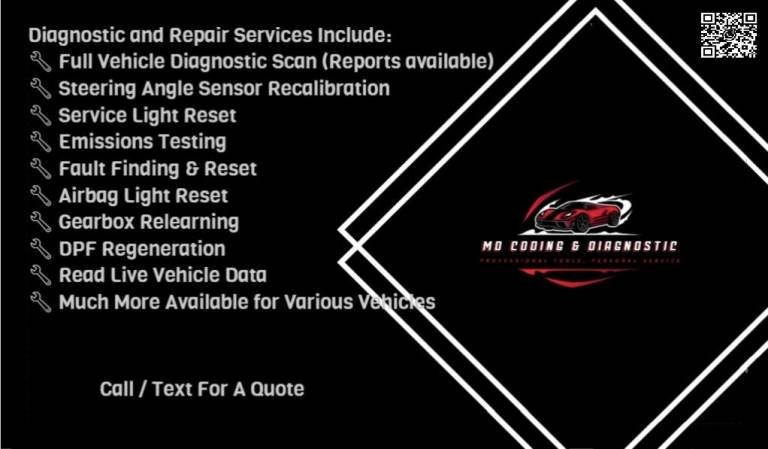 Audi BMW Volkswagen Mercedes Toyota Coding & Diagnostic Service Unlock hidden features health check 