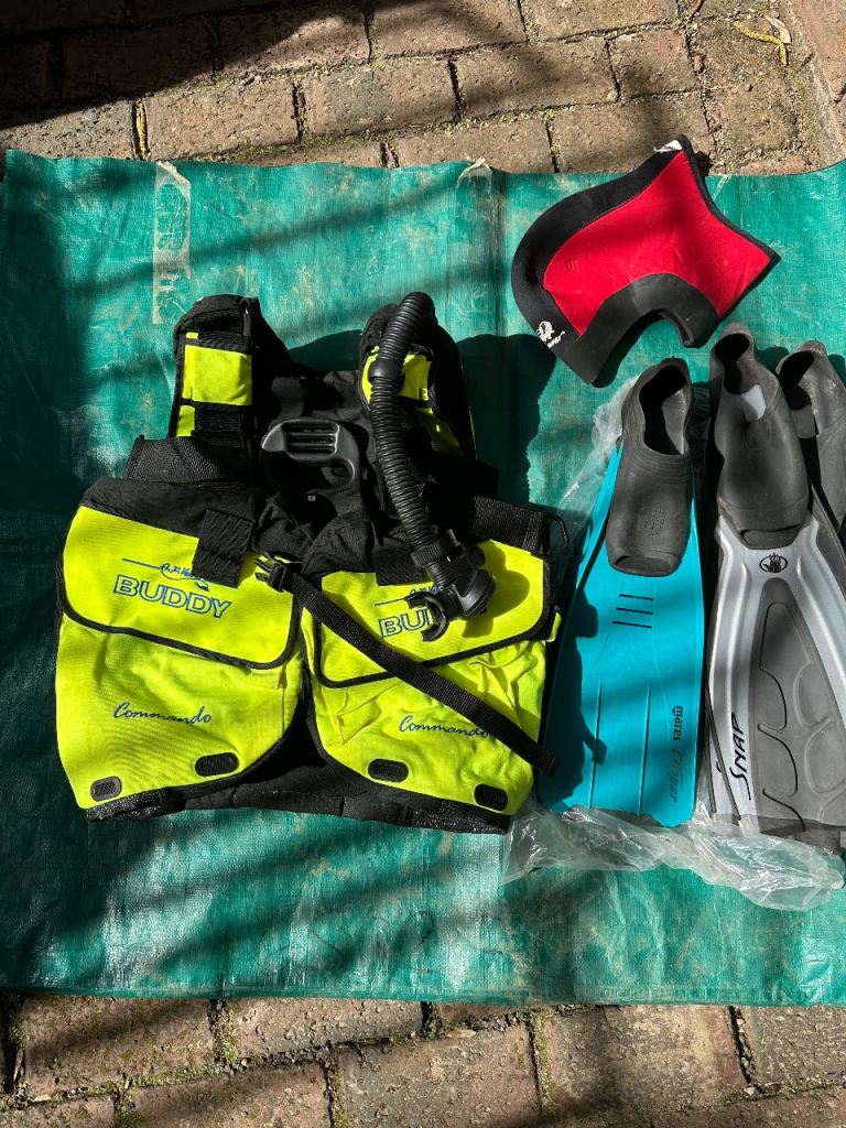Scuba diving BCD Buddy Commando. 