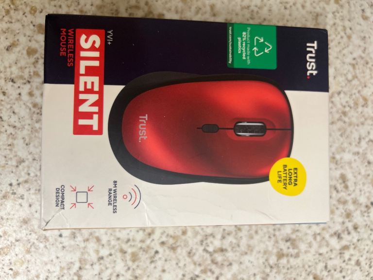 TRUST YVI+ SILENT WIRELESS MOUSE
