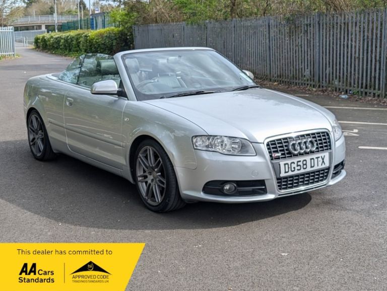 2008 Audi A4 TDI CABRIOLET S LINE CONVERTIBLE Diesel Automatic