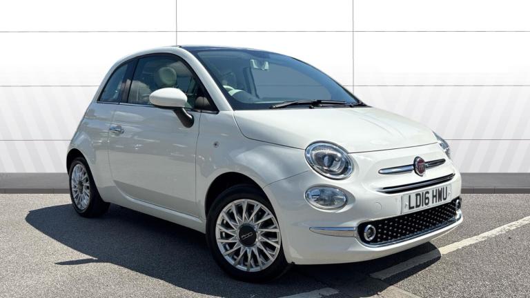 2016 Fiat 500 1.2 Lounge 3dr Petrol Hatchback Hatchback Petrol Manual