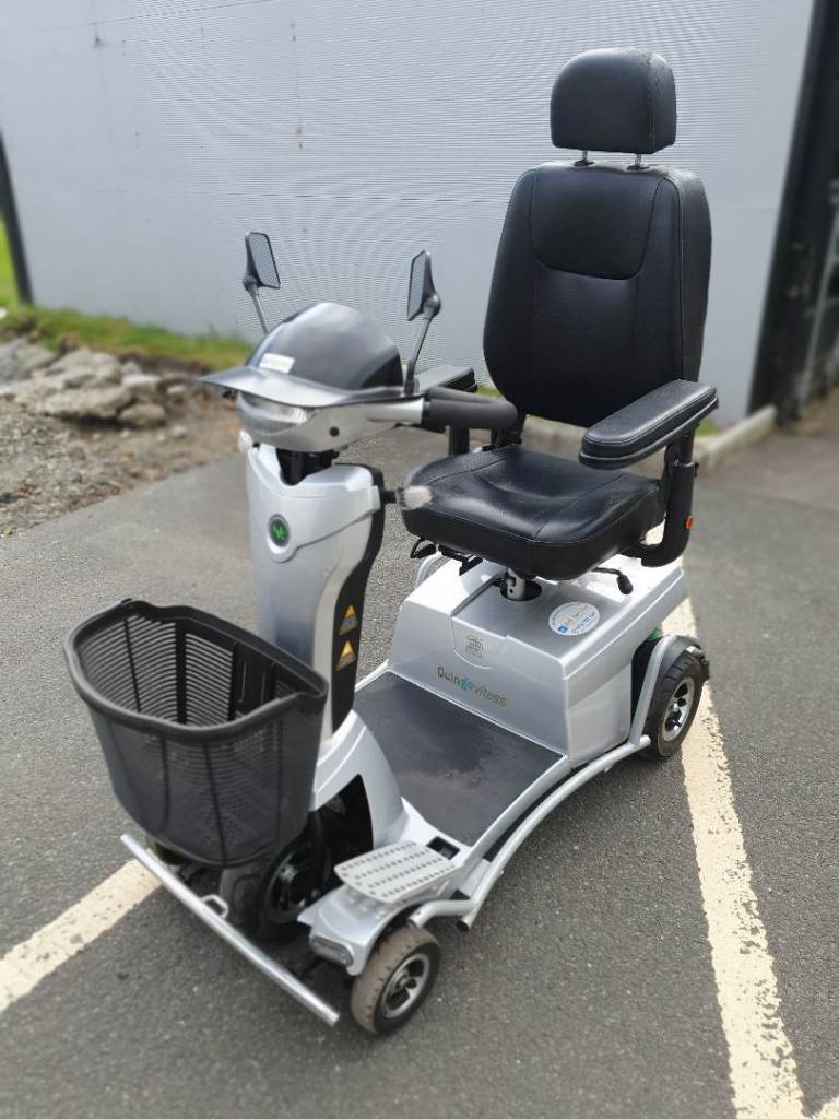 Large 8 mph mobility scooter quingo vitesse can deliver today 