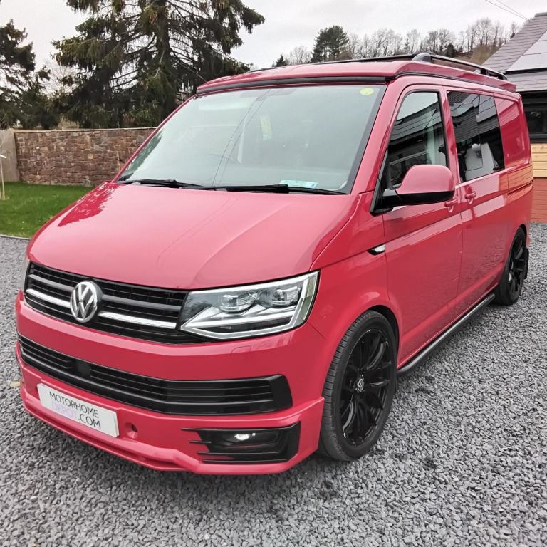 VW Transporter Camperworks Highline Campervan, low mileage, slide out & tailgate