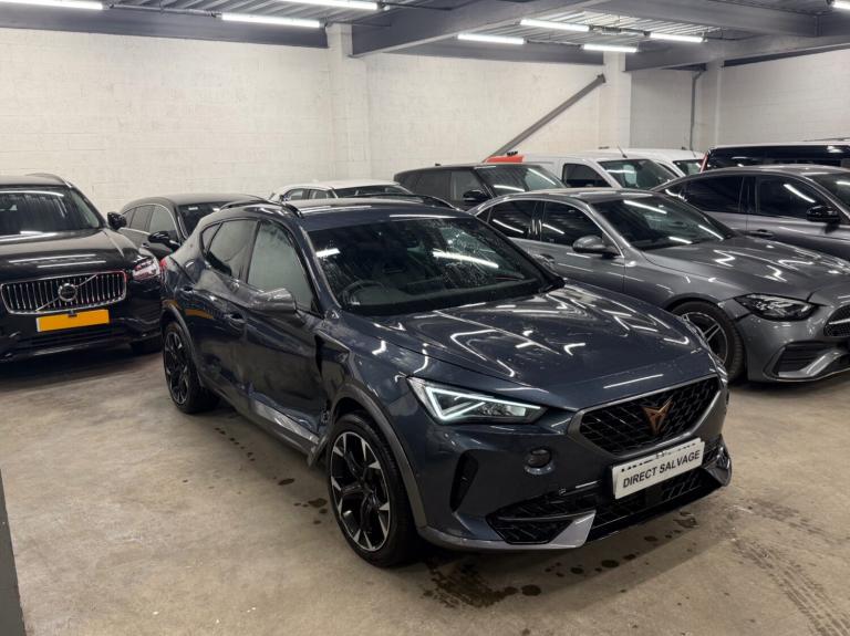 2024 Cupra Formentor 74 REG V2 1.4 Plug in eHybrid Electric 201 Auto DSG Grey salvage damaged 4x4...