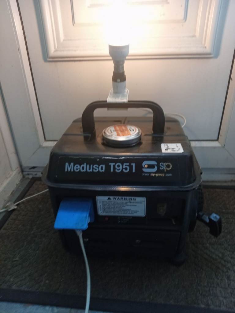 Petrol generator 