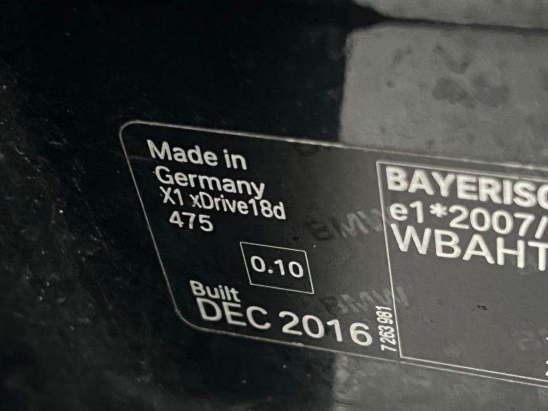 BMW X1 Xdrive18d F48 M Sport B47C20A Engine GS6x60DA Gearbox- BREAKING FOR PARTS 