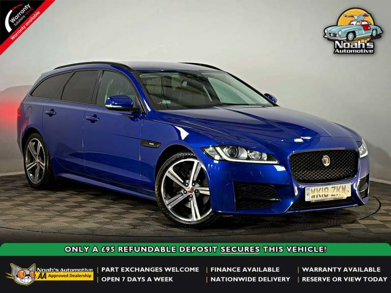 2018 JAGUAR XF SPORTBRAKE R-SPORT 2.0D DIESEL AUTOMATIC AWD ESTATE 175 BHP