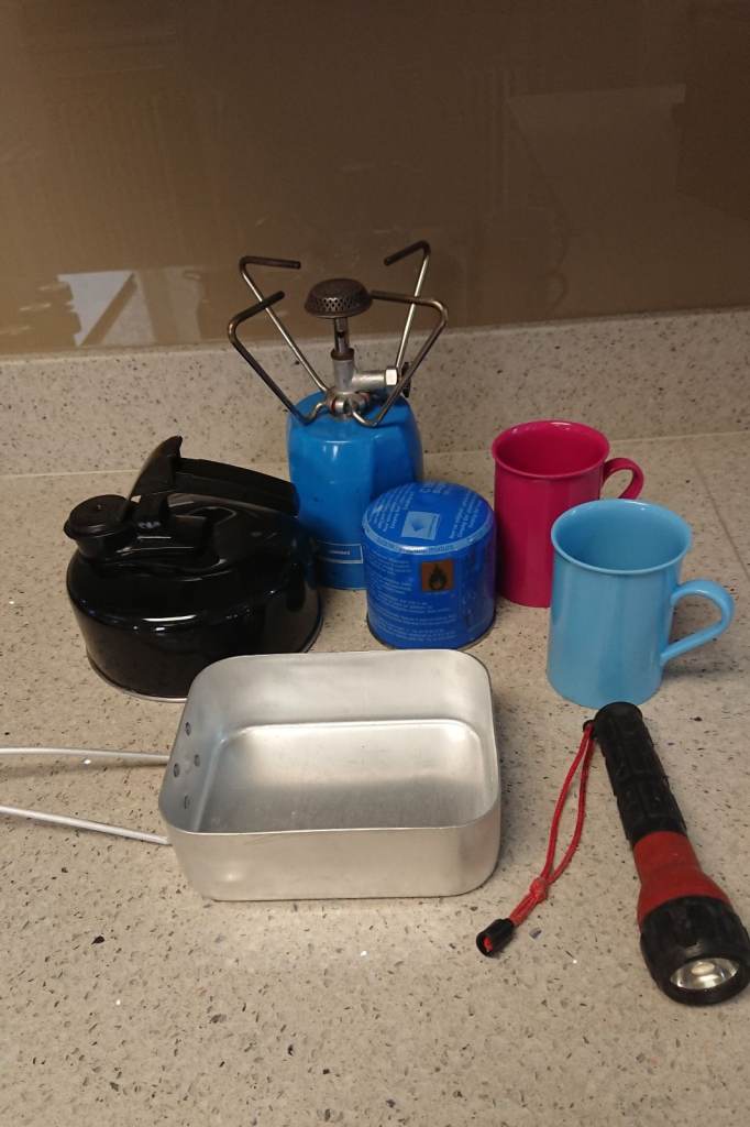 Camping stove and accessories 