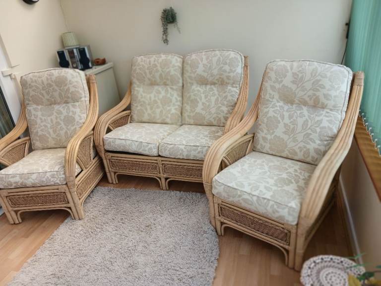 Cane conservatory furniture
