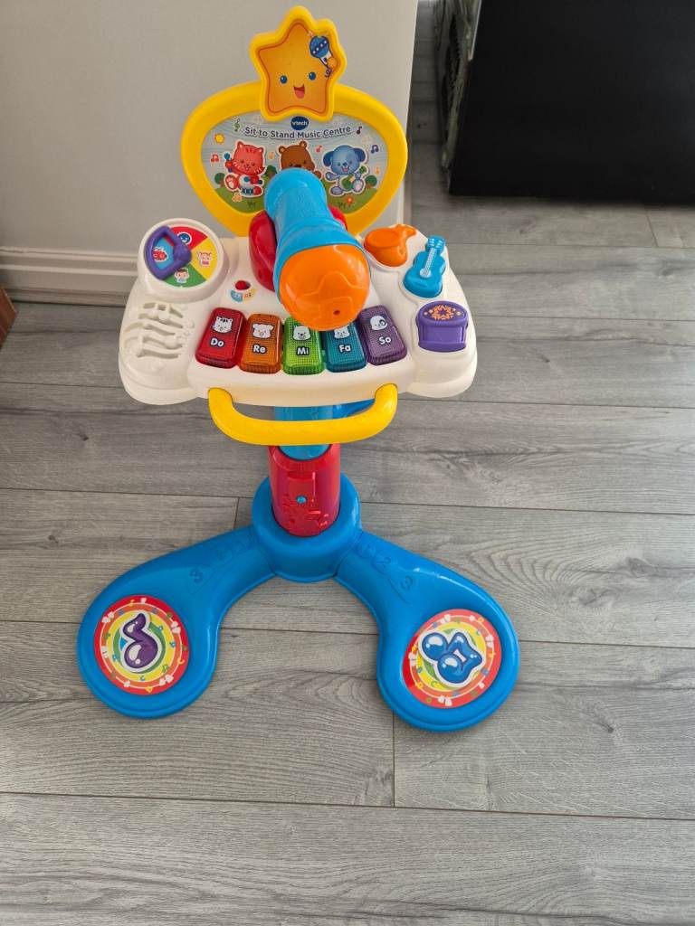 Vtech stand up piano and microphone | in Fulwood, Lancashire | Gumtree