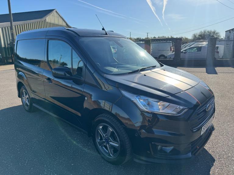 2019 Ford Transit Connect 1.5 EcoBlue 120ps Sport Van FSH MET BLACK  PANEL VAN Diesel Manual