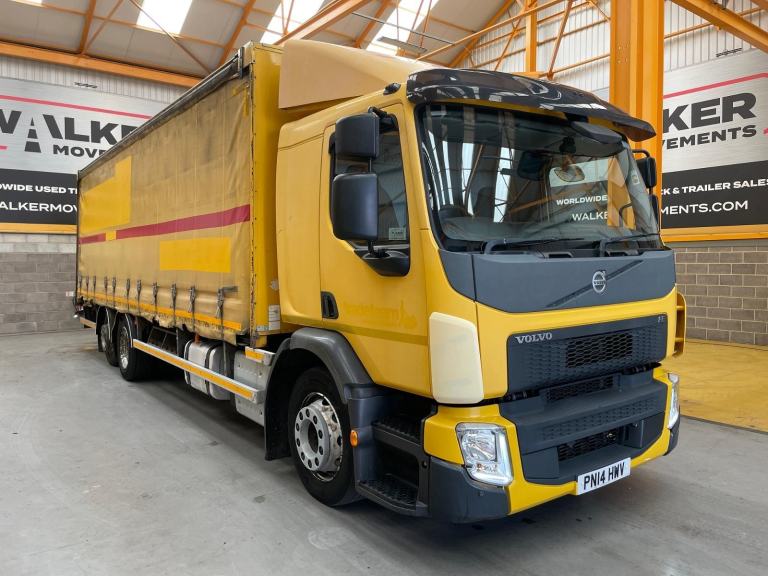 VOLVO FE-250 *EURO 6* 26 TONNE 6X2 CURTAINSIDER - 2014 - PN14 HWV