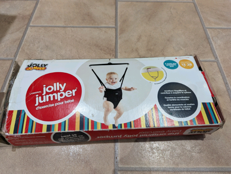 Jolly jumper for bouncing baby in doorway