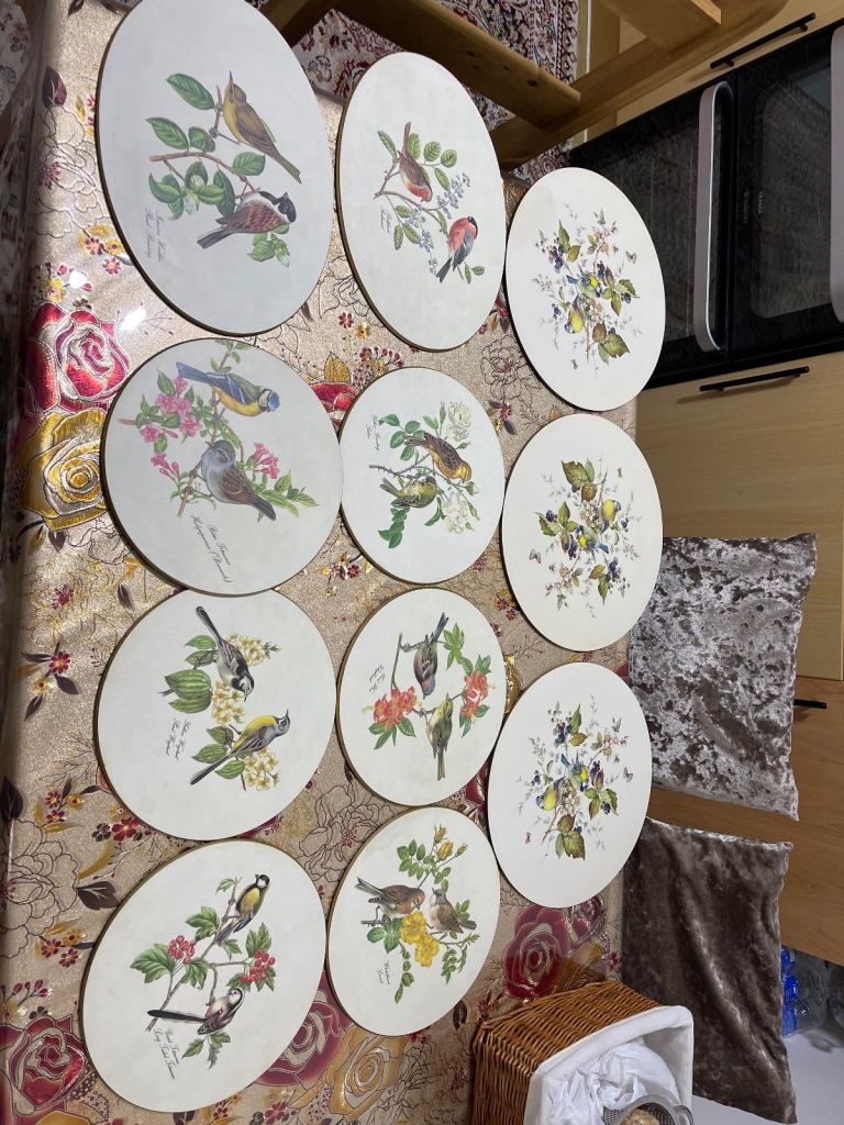 12 Sewell Place Mats , Made in England 🏴󠁧󠁢󠁥󠁮󠁧󠁿