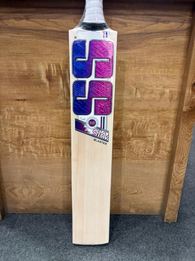  SS SKY Blaster English Willow Cricket Bat (Pre-Knocked)