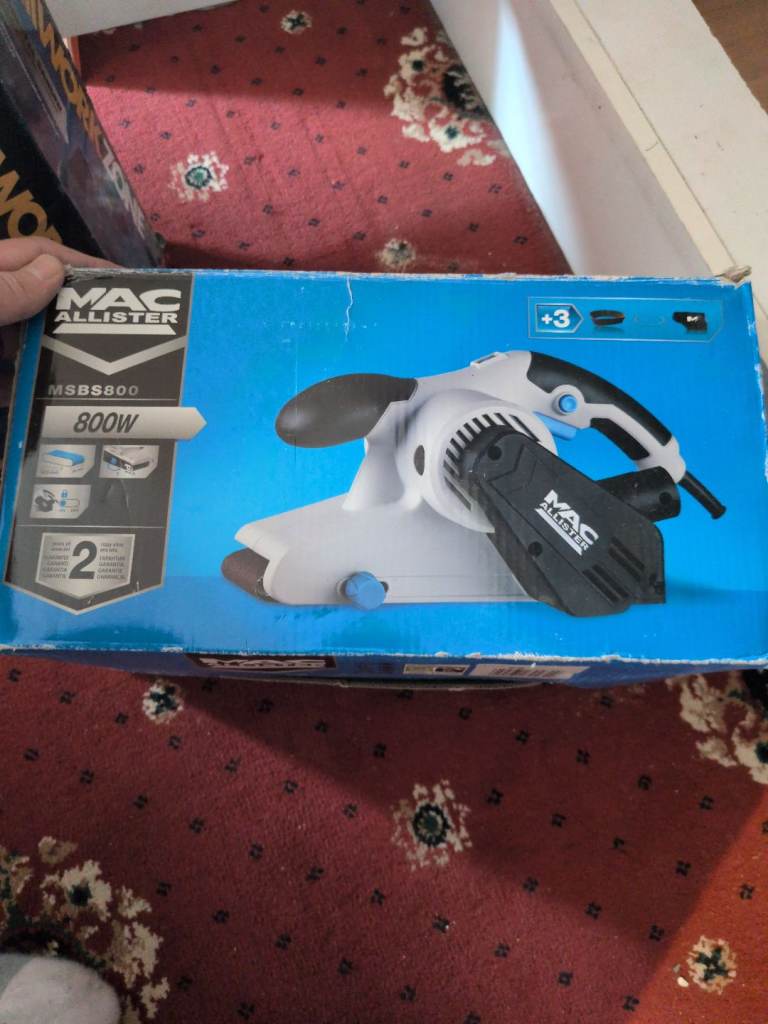 MacAllister 800w Belt Sander