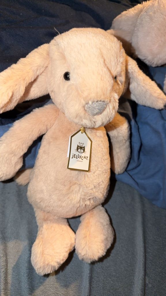Jellycat Bashful lux Puppy Soft Toy –  As Good As New