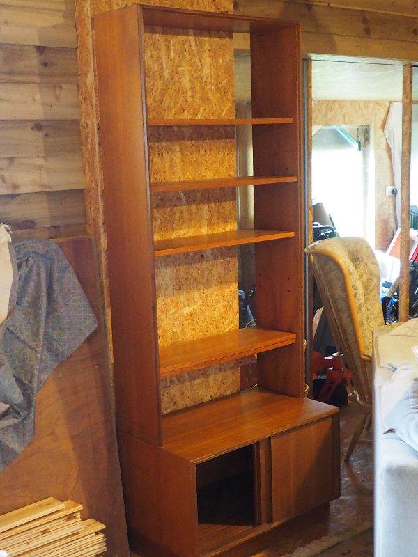 G-Plan Bookcase with under storage.