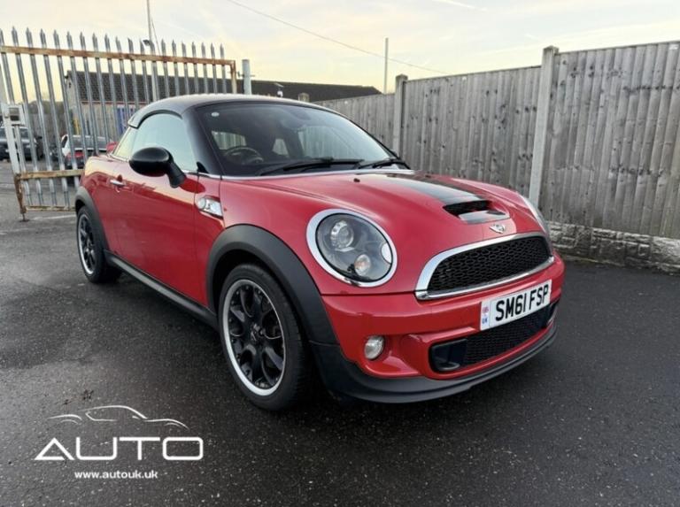 2011 MINI Coupe 1.6 Cooper S Coupe 2dr Petrol Manual Euro 5 (s/s) (184 ps) Coupe Petrol Manual
