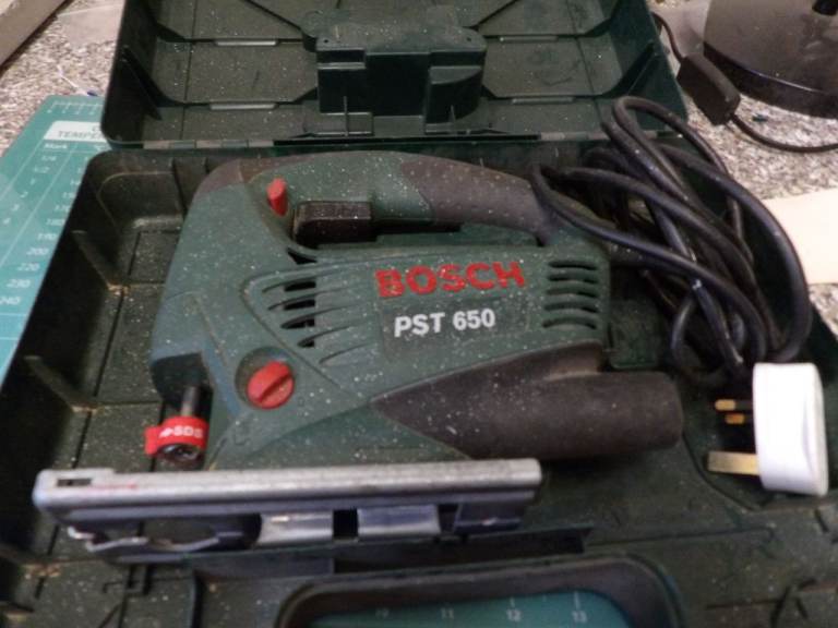 Bosch PST 650 Jigsaw – Green, Good Working Order